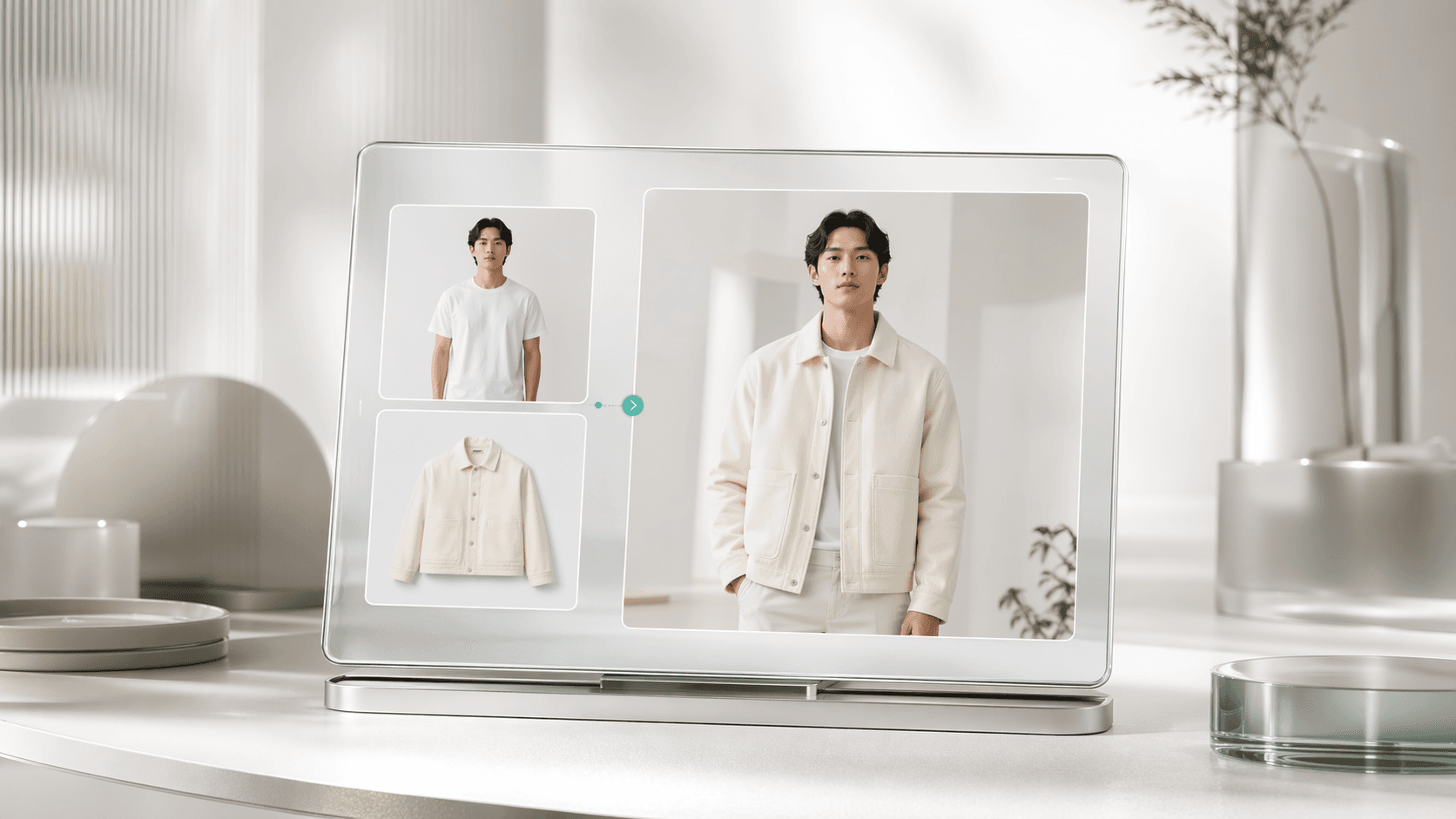 VirtualFit AI try-on product preview